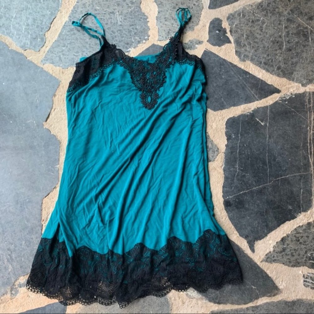 Soma teal green nightgown- NWOT